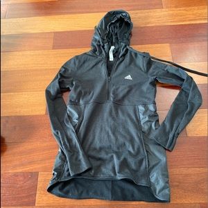 Adidas pull over half zip sports top